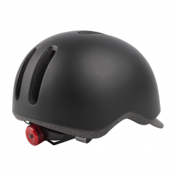 Шолом POLISPORT Commuter M (54-58 см) чорний In-Mold